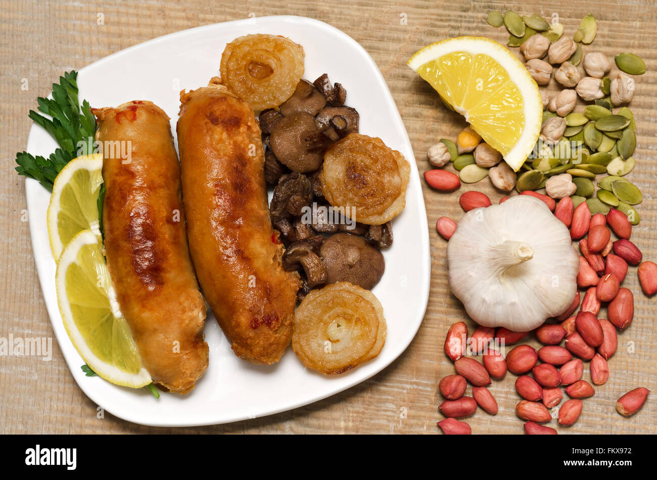 Saucisse Frite Banque D Image Et Photos Alamy