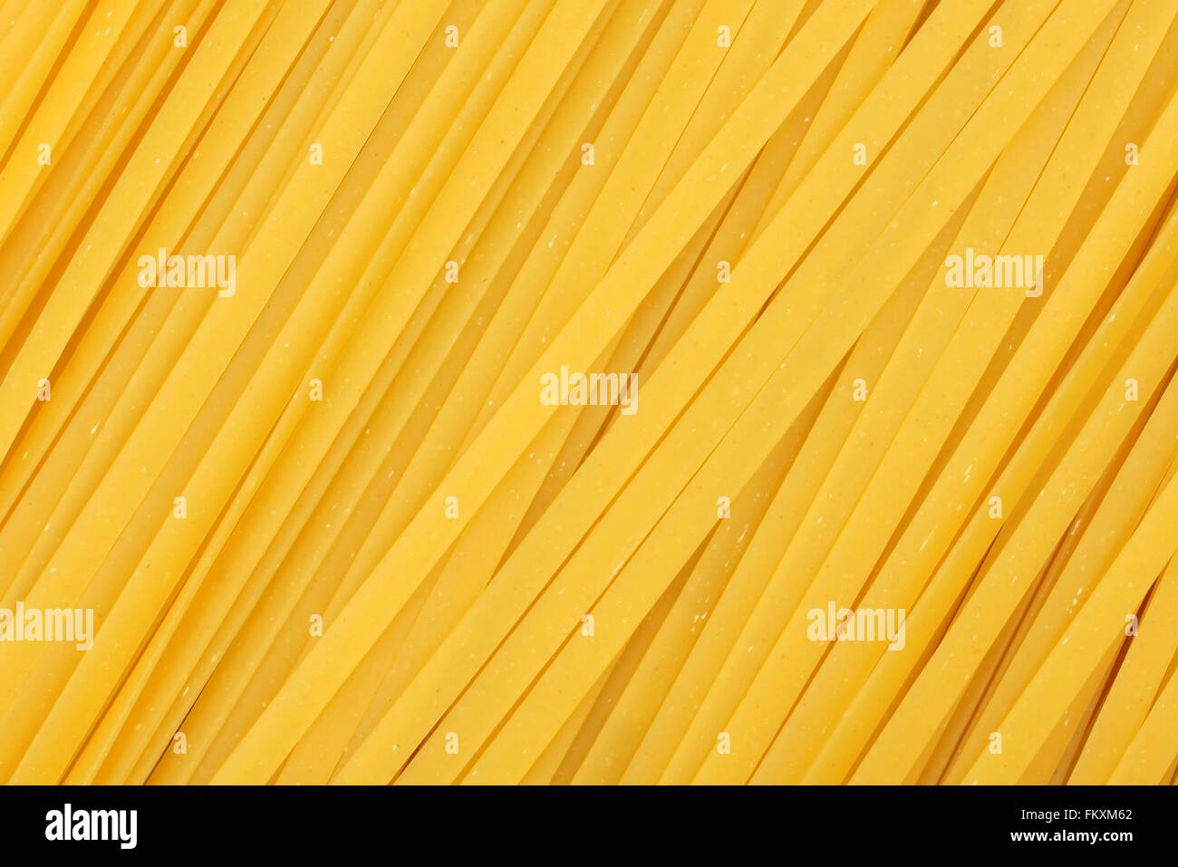 Historique complet de pâtes linguine crus séchés Banque D'Images