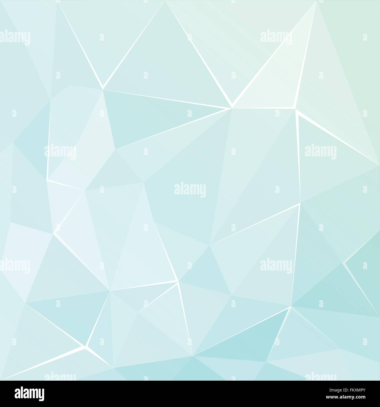 Résumé fond turquoise facette géométriques polygonales Illustration de Vecteur