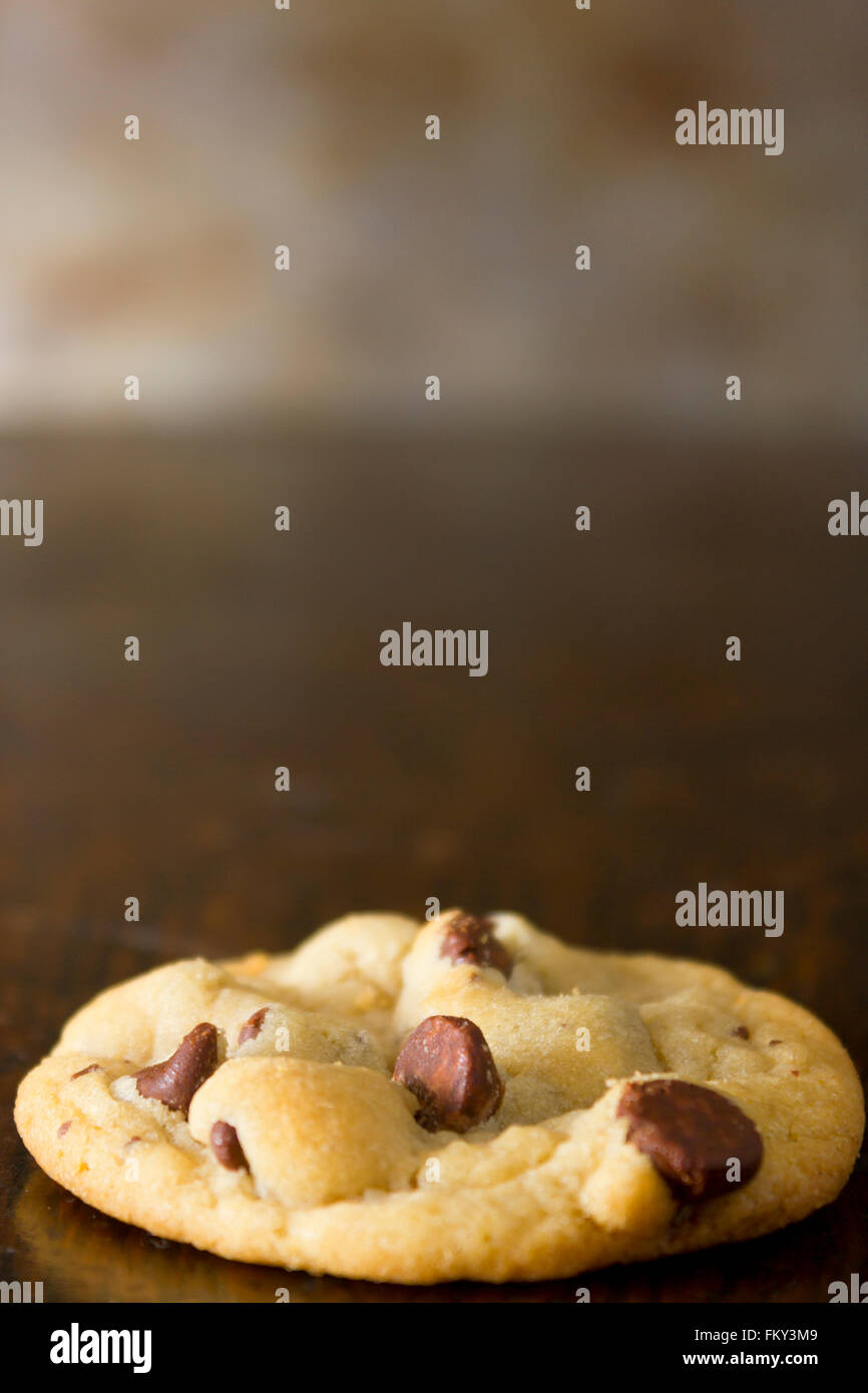 Des petits biscuits au chocolat maison Banque D'Images