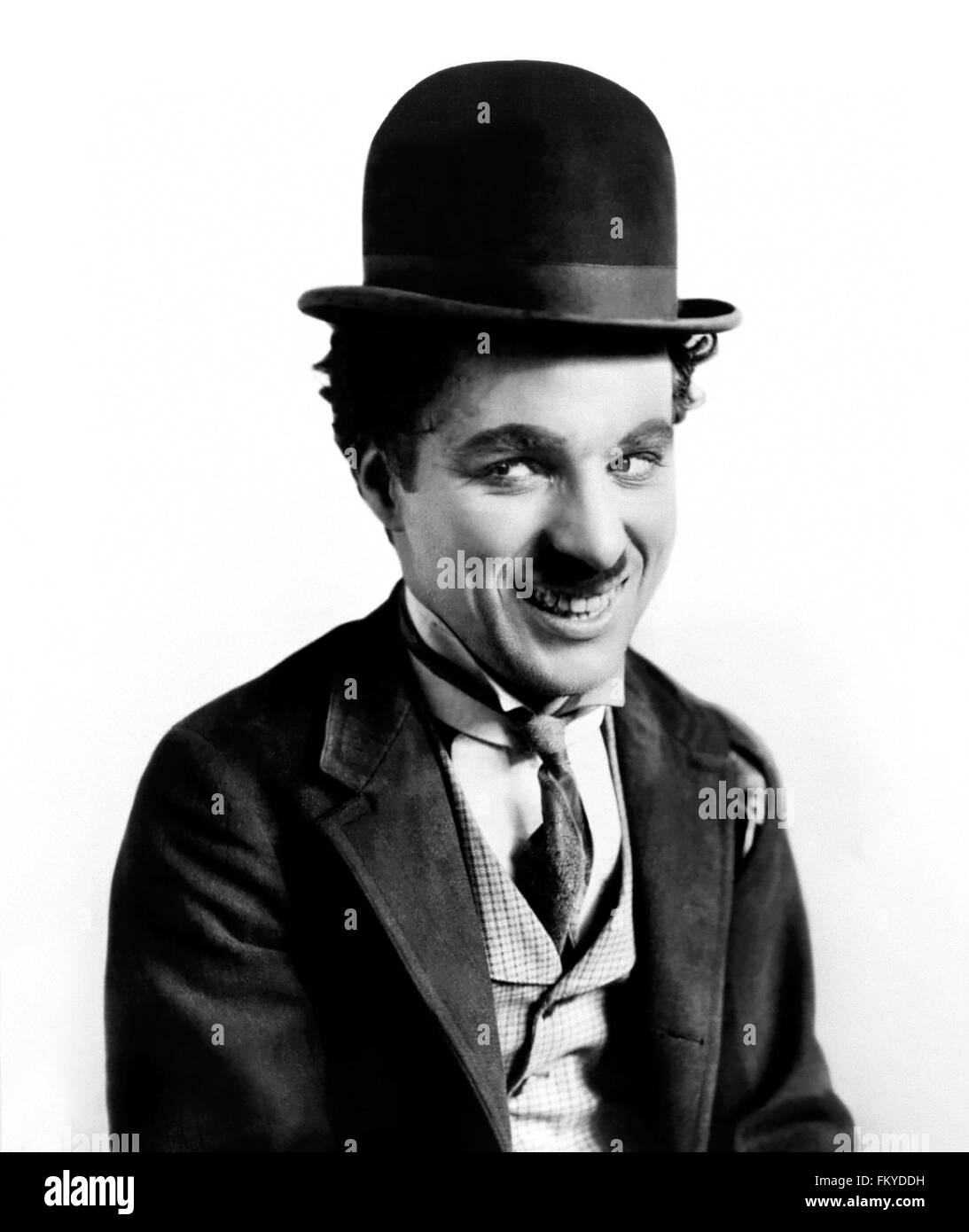 Charlie Chaplin comme le clochard, 1915 Banque D'Images