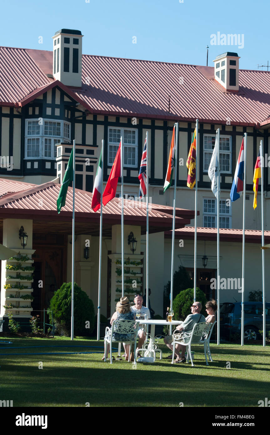 Le Grand Hôtel à Nuwara Eliya, Sri Lanka Banque D'Images