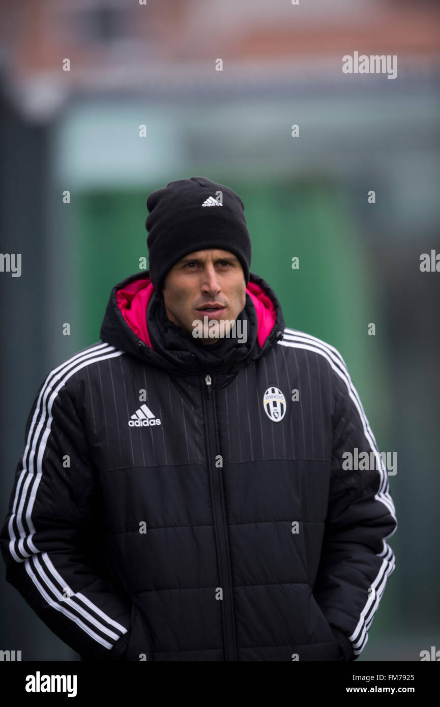 Reggio Emilia, Italie. Mar 6, 2016. Fabio Grosso (Juventus) Football/soccer : Campionato Nazionale Primavera Group un match entre l'US Sassuolo Juventus 3-2 U19 U19 au Stadio Enzo Ricci à Reggio Emilia, Italie . © Maurizio Borsari/AFLO/Alamy Live News Banque D'Images