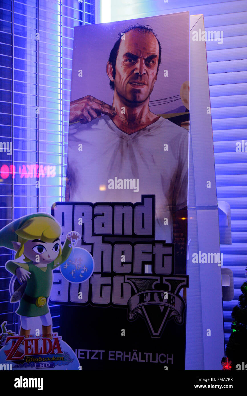 Markenname : 'Grand Theft Auto', Dezember 2013, Berlin. Banque D'Images
