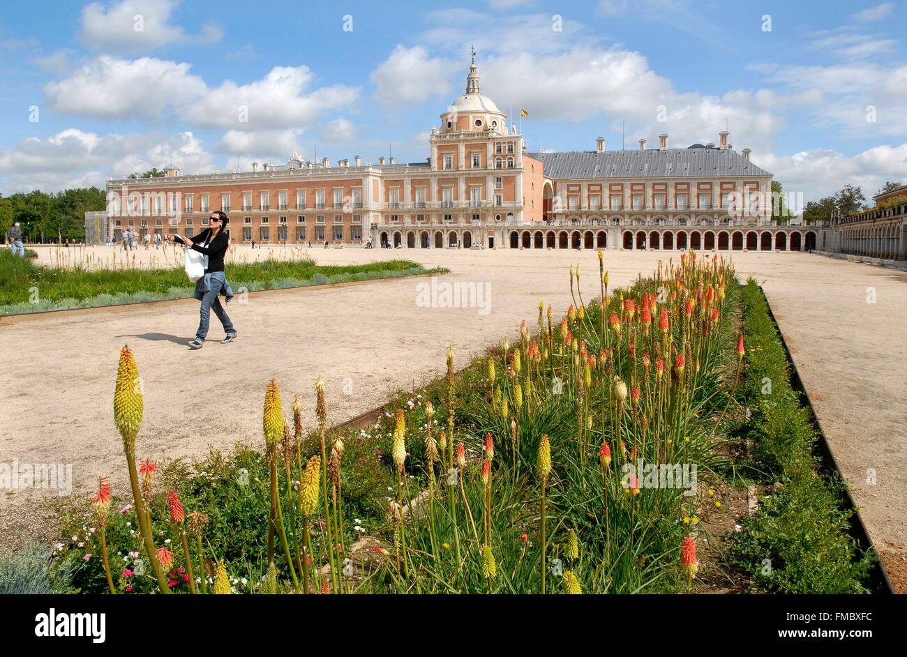 Espagne, Madrid, Aranjuez , Ciudad Real , Palais Royal d'Aranjuez, route de Don Quichotte Banque D'Images