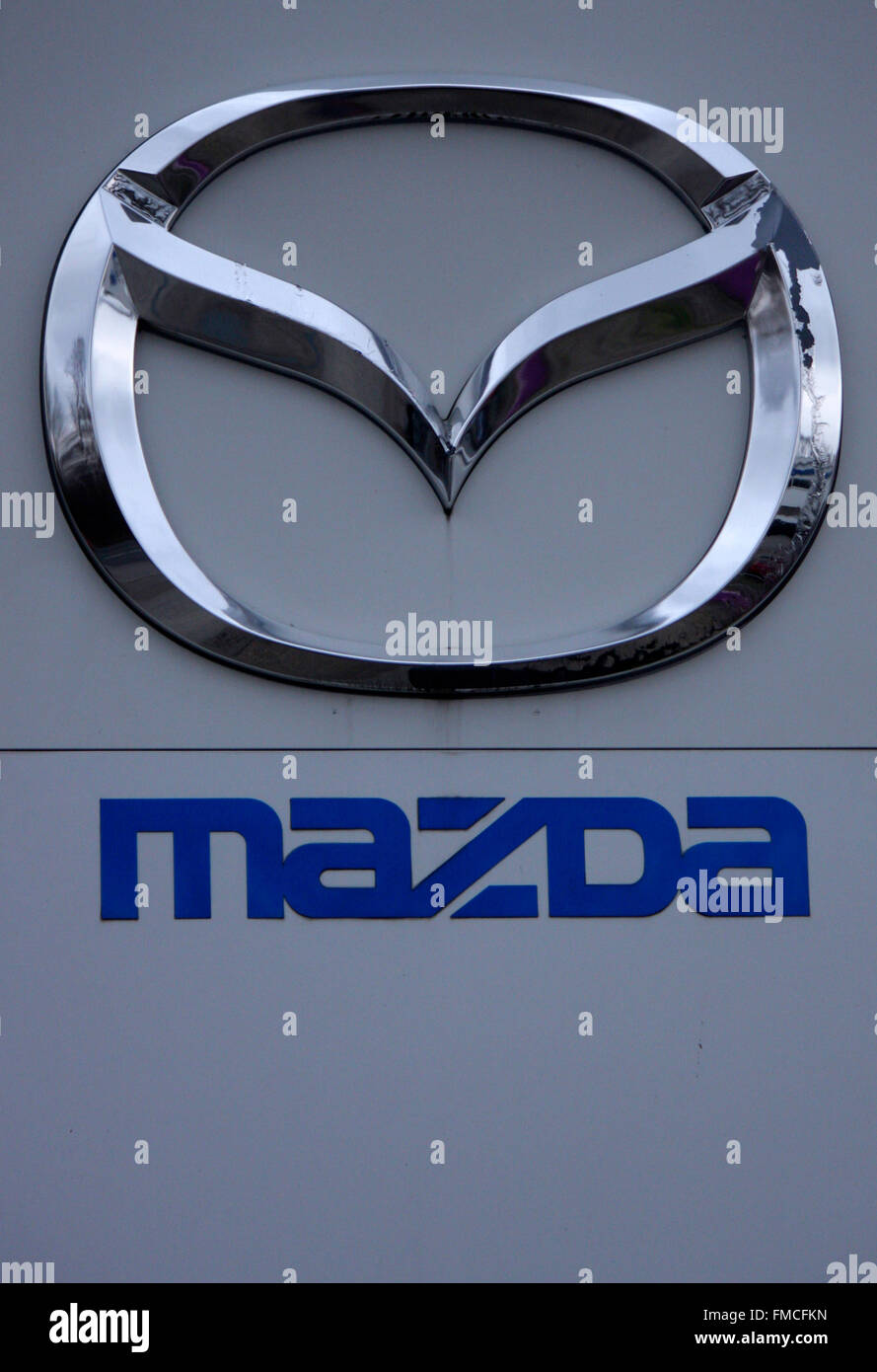 Markenname : 'Mazda", Berlin. Banque D'Images