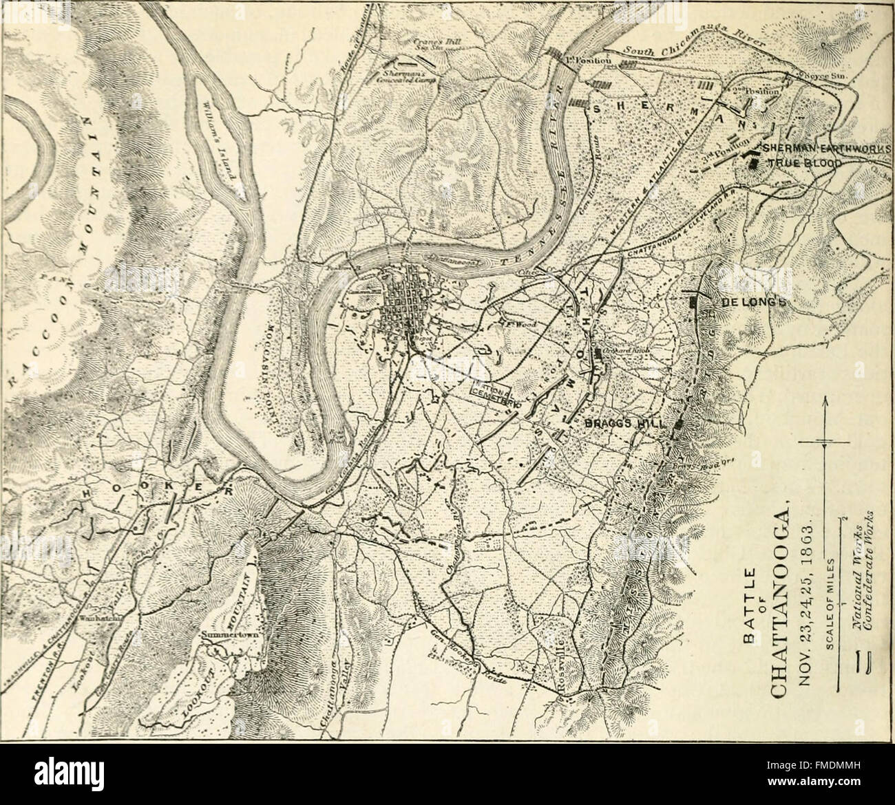 Cette publication de 1908 examine le leadership du président Abraham Lincoln pendant la guerre de Sécession (1861-1865), en se concentrant sur des batailles clés telles que Gettysburg, Antietam et Bull Run, et leur impact sur la préservation de l'Union. Banque D'Images