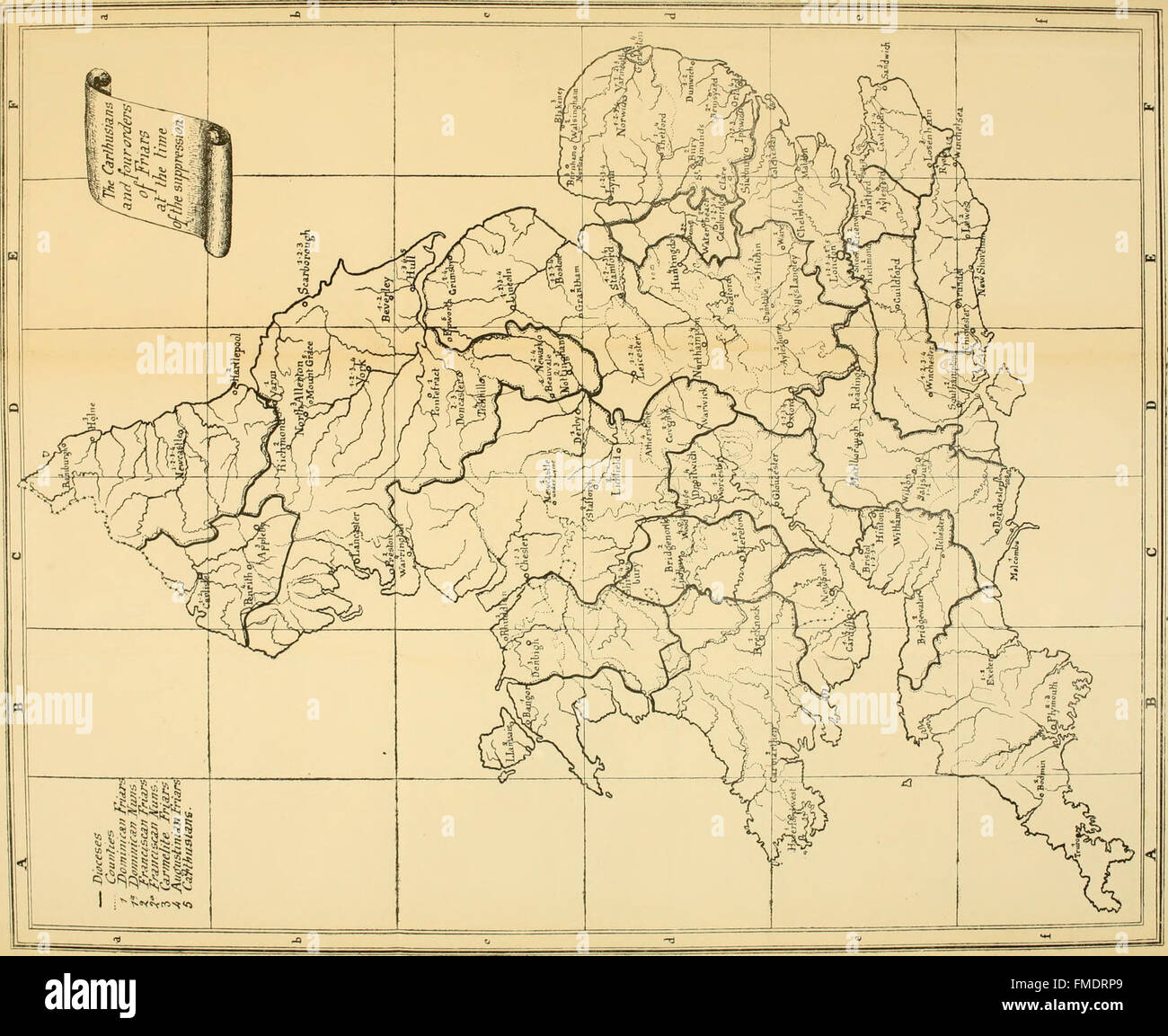 *Henri VIII et les Monastères Anglais* (1894) examine la dissolution des monastères en Angleterre sous le règne d’Henri VIII, analysant les conséquences politiques, religieuses et sociales de cet événement historique. Banque D'Images