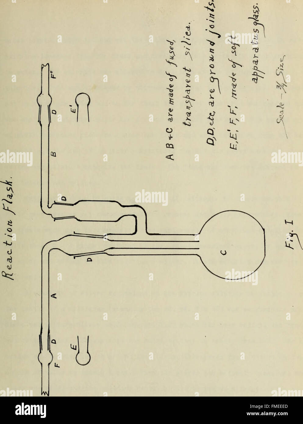 Observations sur les terres rares - chlorure d'yttrium et le poids atomique de l'yttrium (1912) Banque D'Images