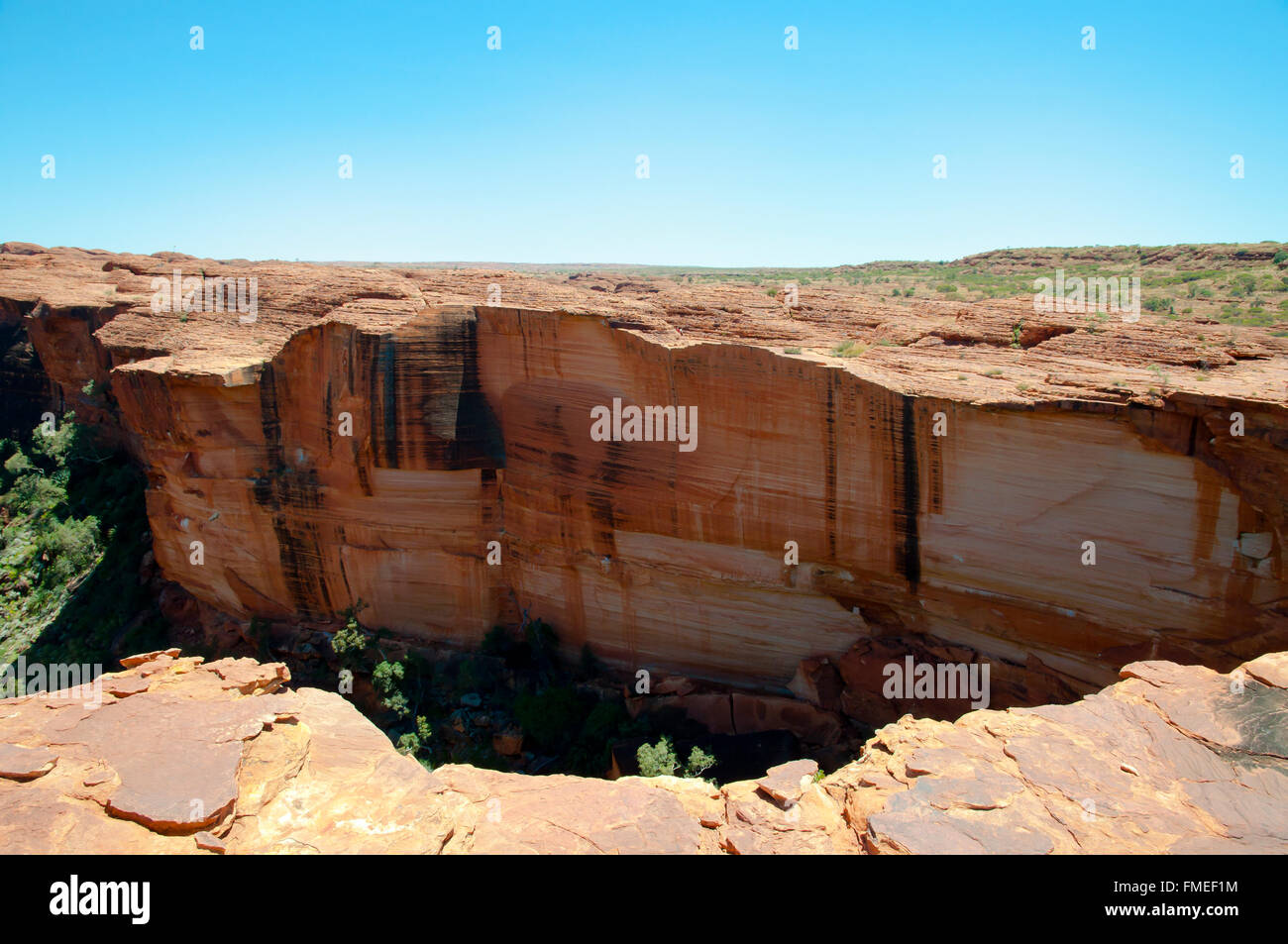 Kings Canyon - Territoire du Nord - Australie Banque D'Images