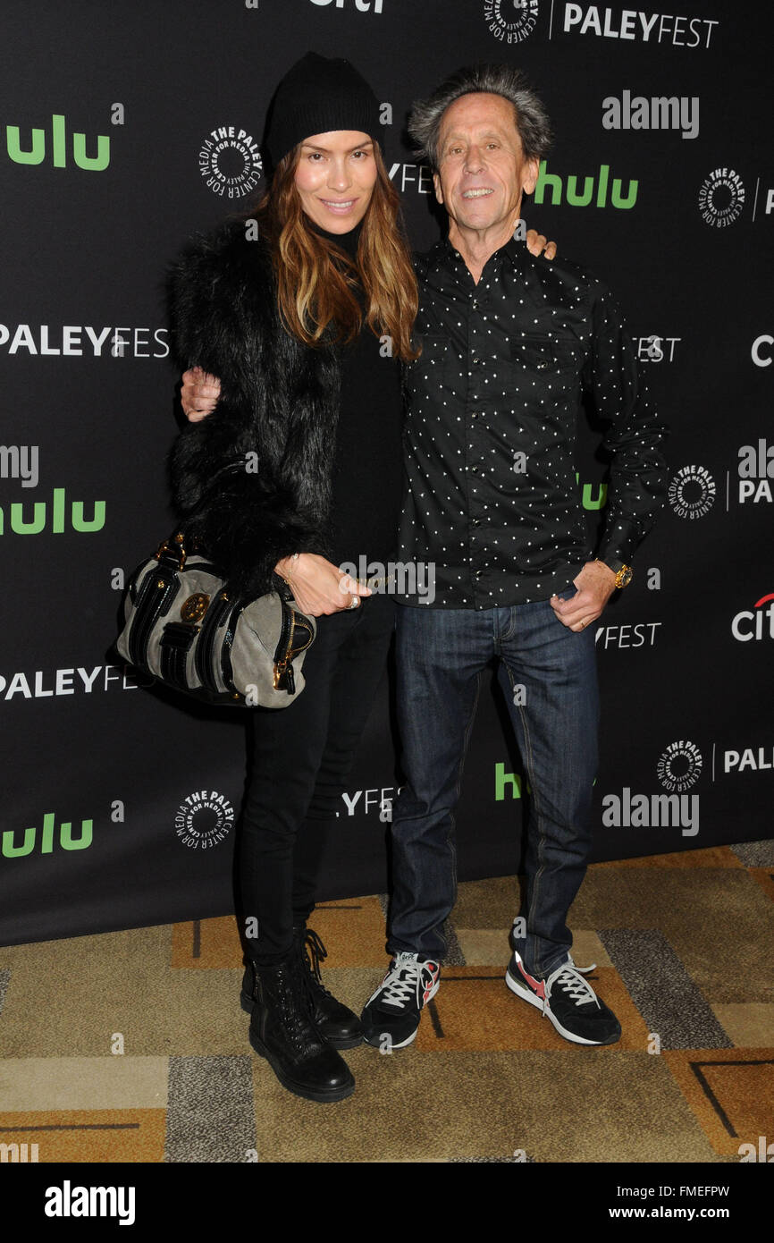 Hollywood, CA, USA. Mar 11, 2016. 11 mars 2016 - Hollywood, Californie - Veronica Grazer, Brian Grazer. 33e Congrès annuel PaleyFest - ''Empire'' tenue à l'Kodak Theater. Crédit photo : Byron Purvis/AdMedia Crédit : Byron Purvis/AdMedia/ZUMA/Alamy Fil Live News Banque D'Images