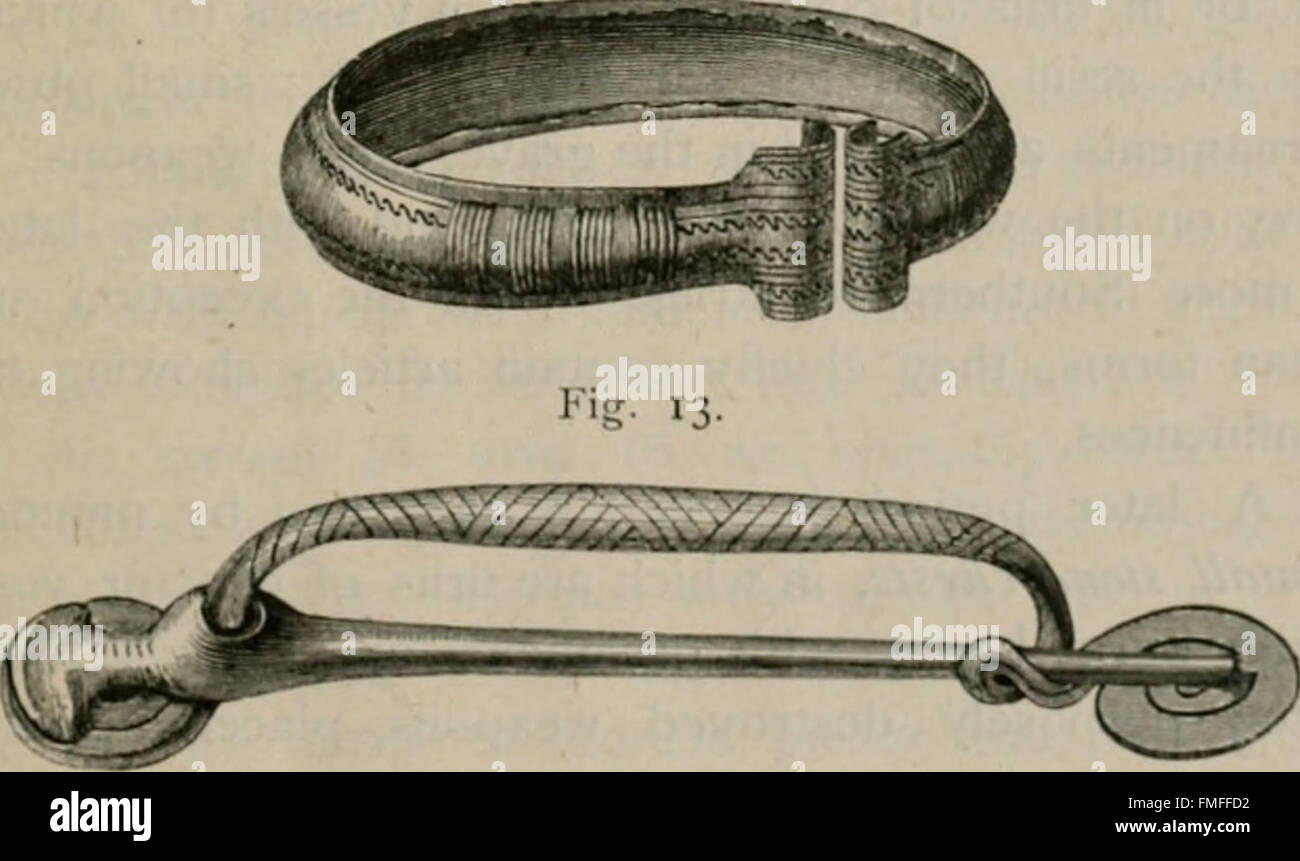 Le University-Museum d'antiquités du Nord à Christiania ; un petit guide pour les visiteurs (1889) Banque D'Images