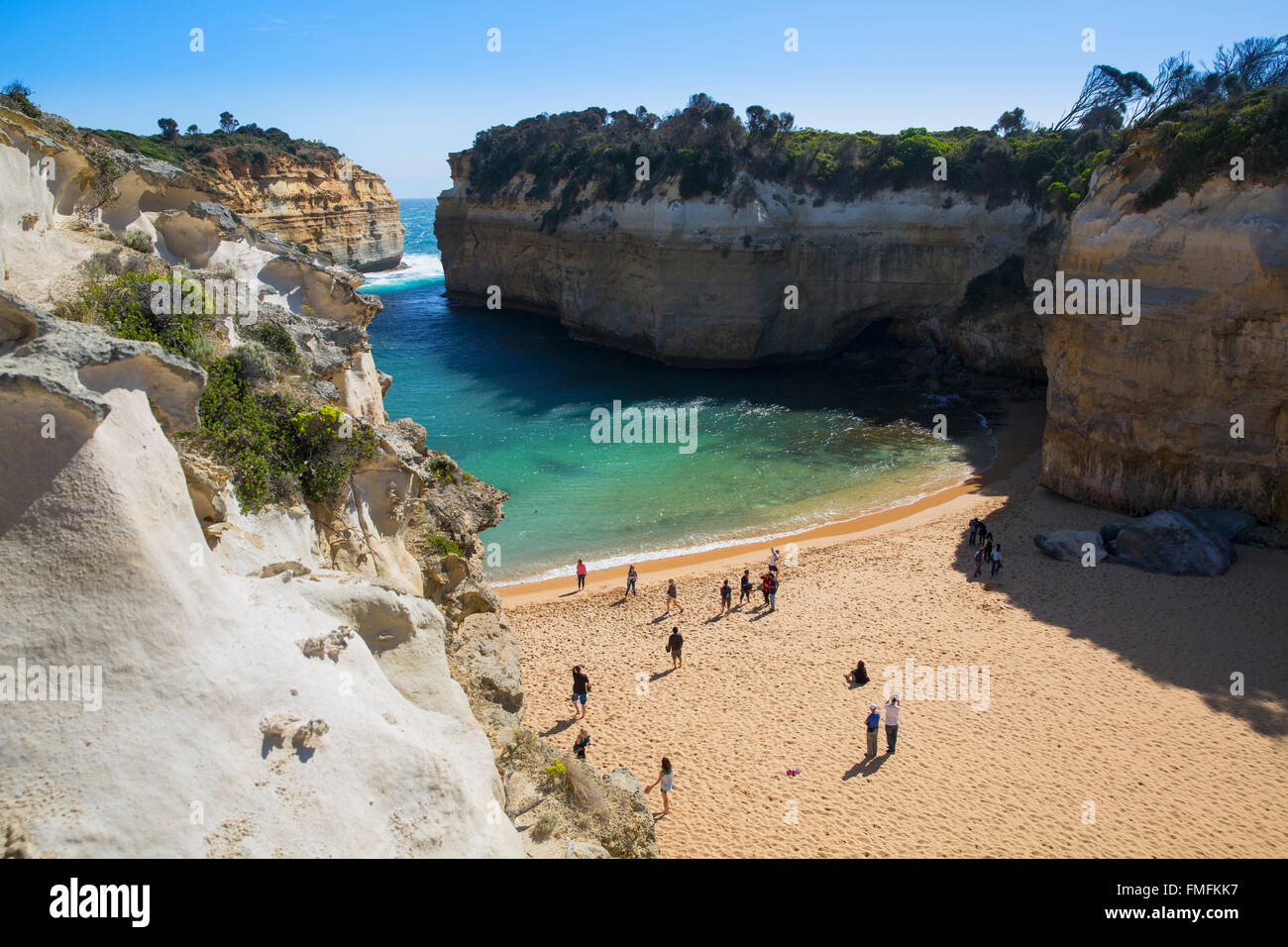 Loch Ard Gorge, Port Campbell National Park, Great Ocean Road, Victoria, Australie Banque D'Images