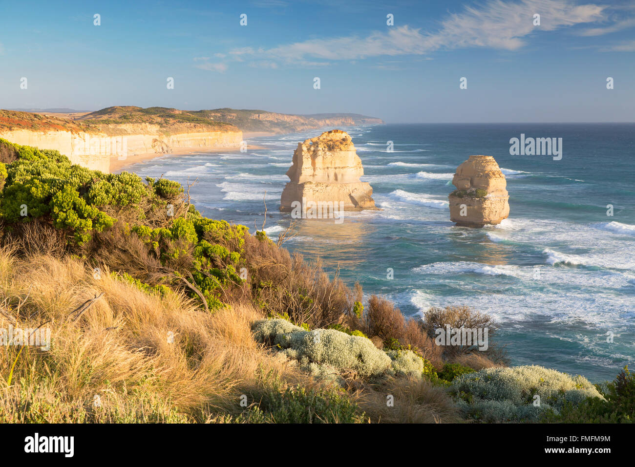 Douze Apôtres, Port Campbell National Park, Great Ocean Road, Victoria, Australie Banque D'Images