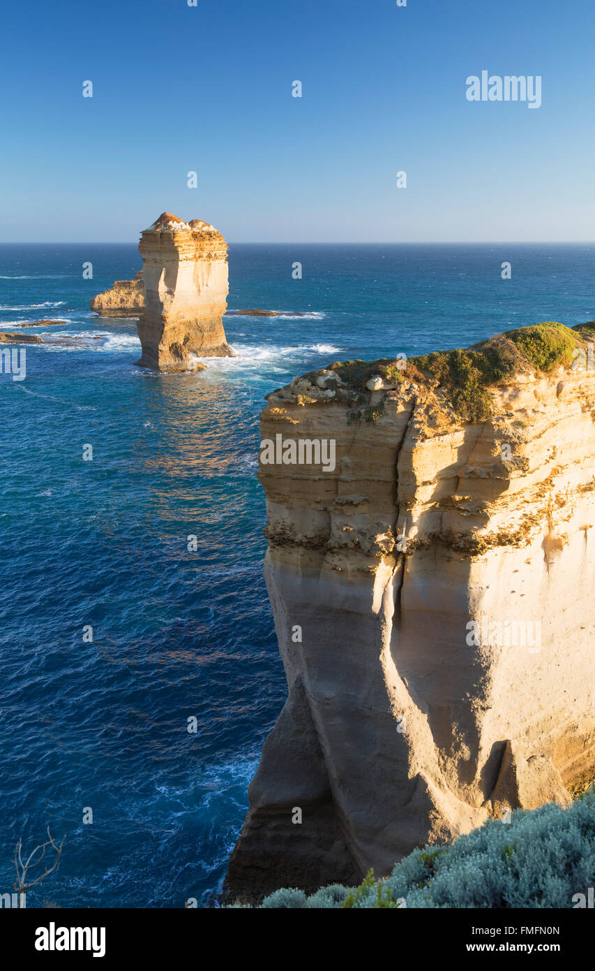 Des piles de Port Campbell National Park, Great Ocean Road, Victoria, Australie Banque D'Images