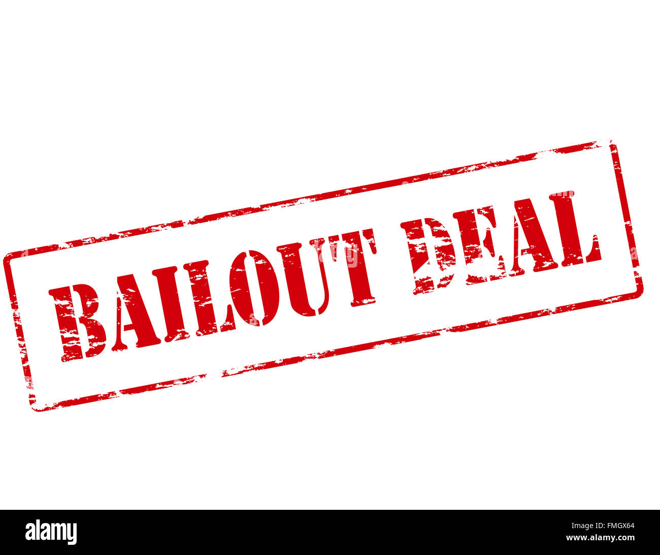 Timbres en caoutchouc avec texte renflouer traiter à l'intérieur, vector illustration Banque D'Images