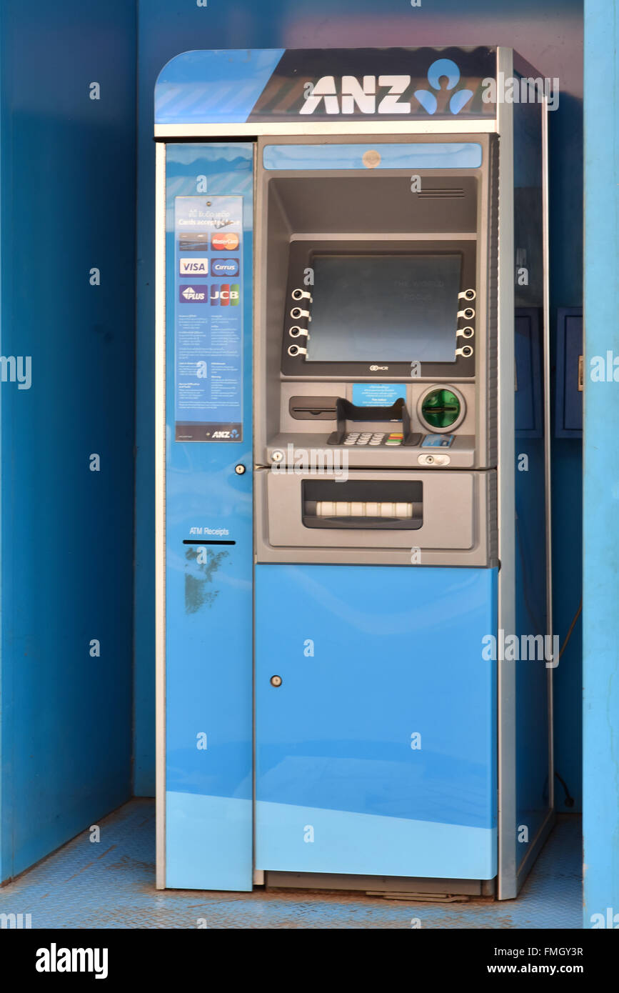 Distributeur automatique de billets Vientiane Laos Banque D'Images