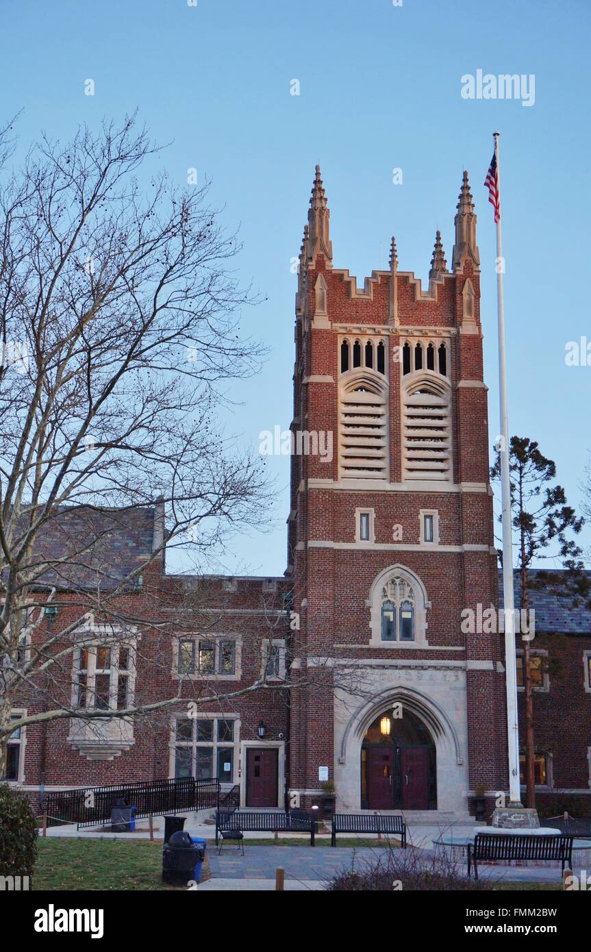 L'école secondaire de Princeton, Princeton NJ, situé dans un des meilleurs lycées publics complet dans l'United States Banque D'Images