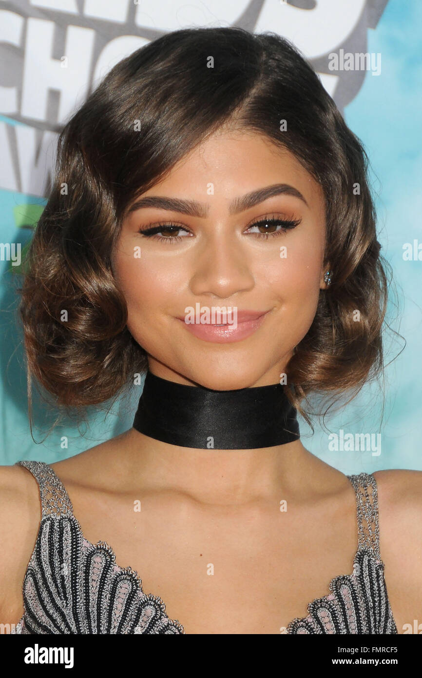 Zendaya nickelodeon kids choice 2016 Banque de photographies et d