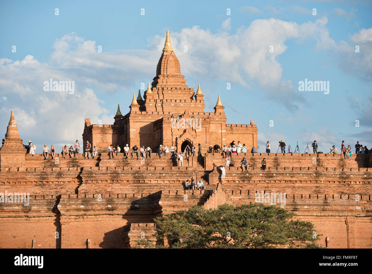 Temple du Soleil à Pyathada, Bagan, Myanmar Banque D'Images
