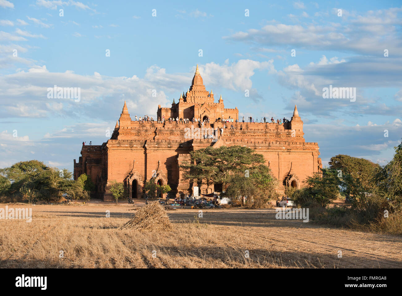 Temple du Soleil à Pyathada, Bagan, Myanmar Banque D'Images