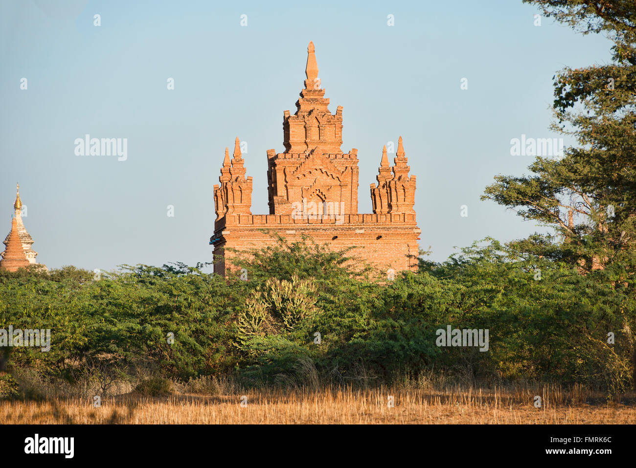 Temple de la lumière du soleil, Bagan, Myanmar Banque D'Images