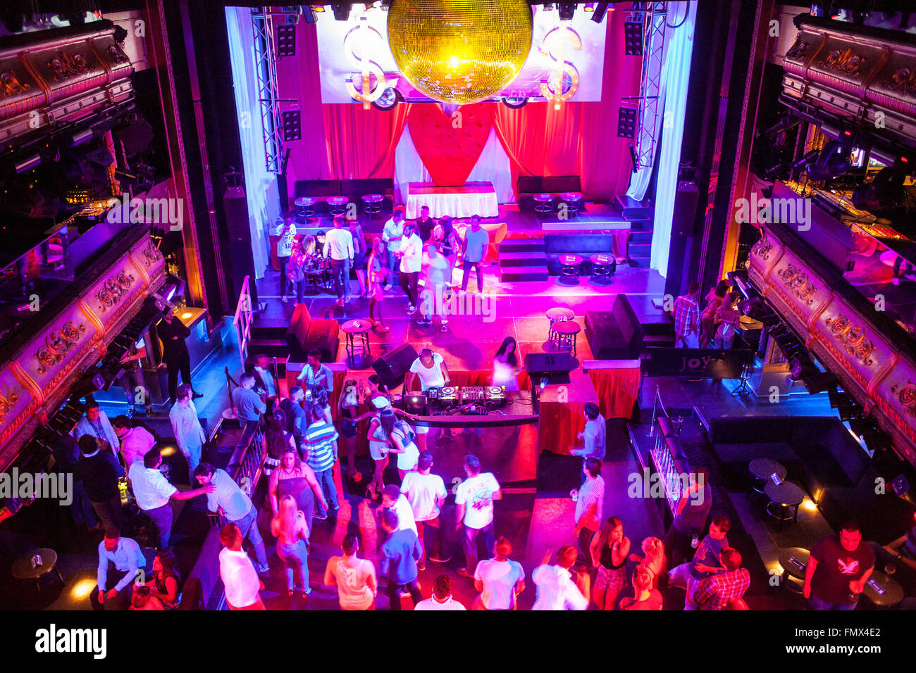 Joy Eslava discothèque, Calle del Arenal 11. Madrid, Espagne Banque D'Images