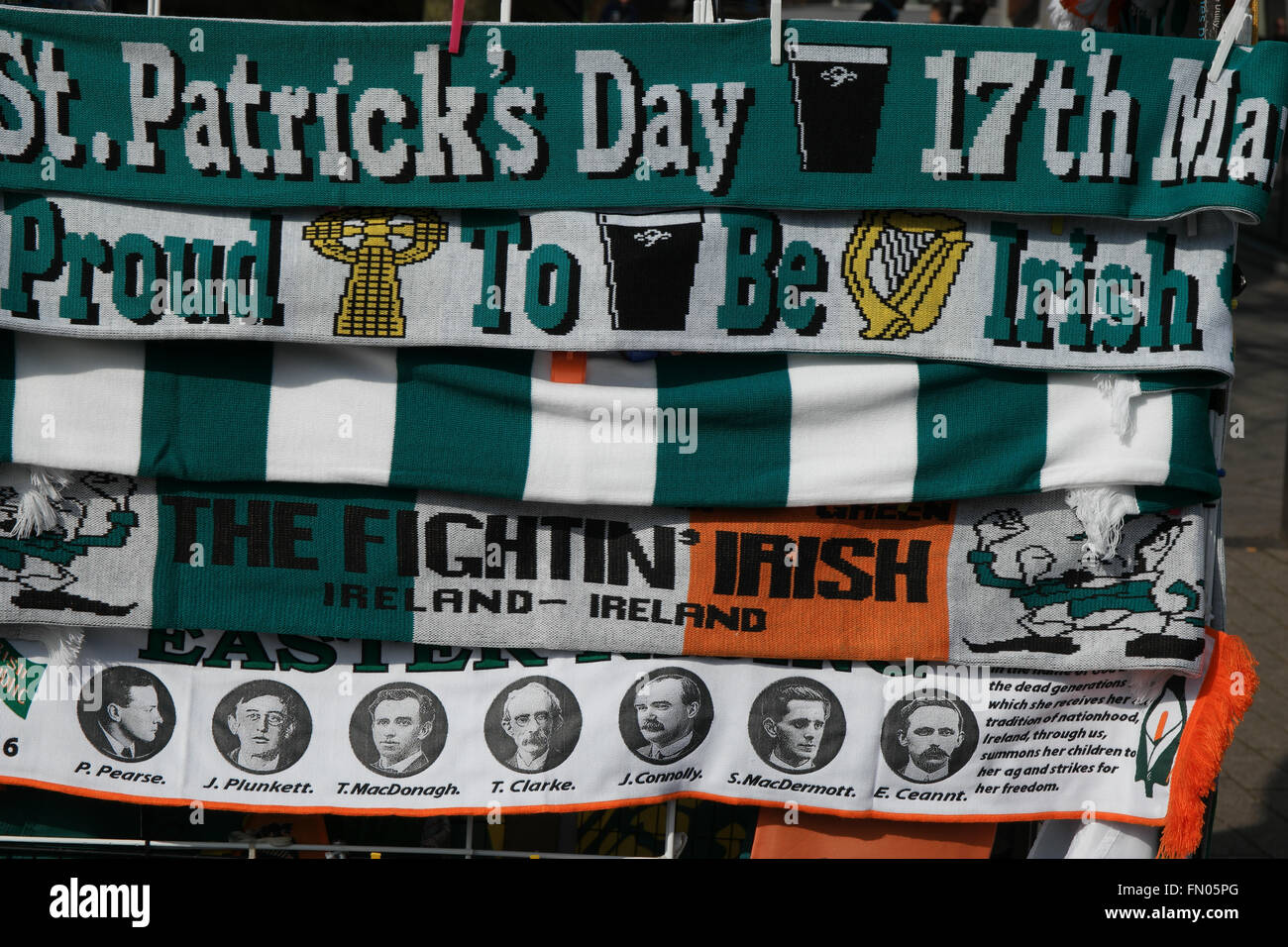 Birmingham, UK. 13 mars, 2016. St Patricks Day célébrations le dimanche avant le jour j. Parade à travers le centre-ville de Birmingham 13 mars 2016. Birmingham ENgland Crédit : Terry Mason / Alamy Live News Banque D'Images