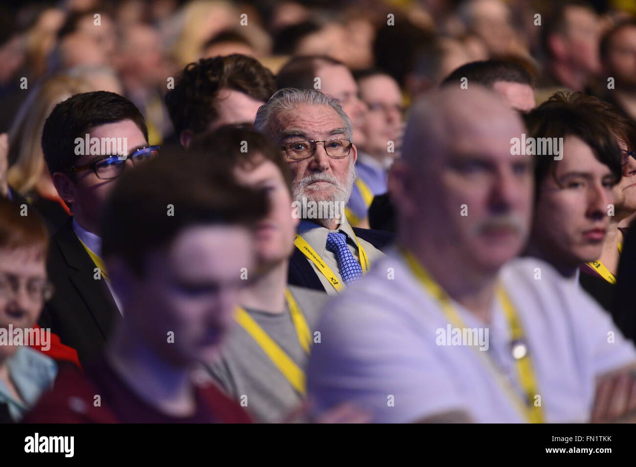 Glasgow, Ecosse, GBR - 13 mars : le dernier jour du Parti national écossais (SNP) Conférence de printemps a eu lieu le dimanche 13 mars 2016 à Glasgow, en Écosse. Banque D'Images Glasgow, Ecosse, GBR - 13 mars : le dernier jour du Parti national écossais (SNP) Conférence de printemps a eu lieu le dimanche 13 mars 2016 à Glasgow, en Écosse. Banque D'Images