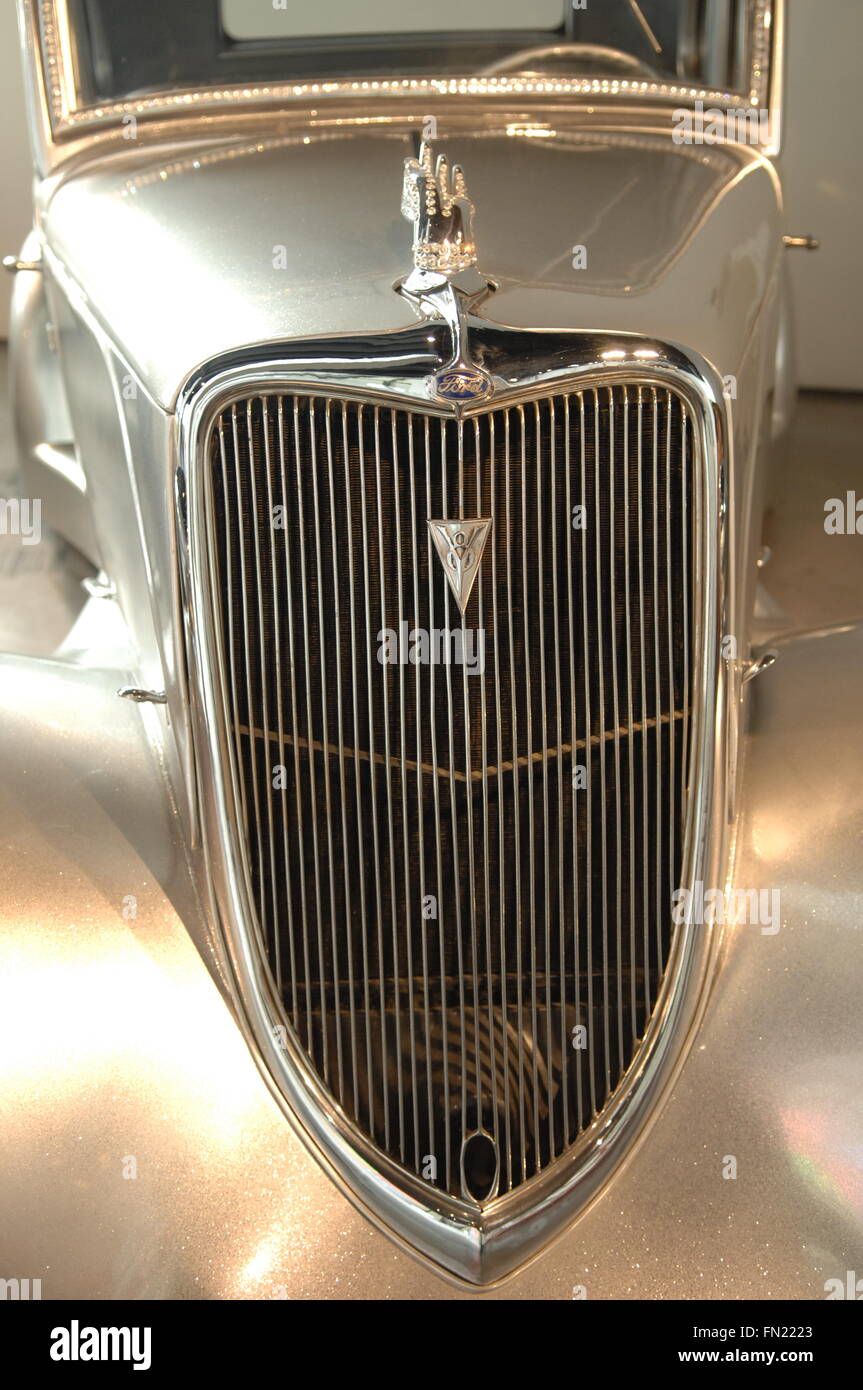 Lancia d'Italie - 1939 sur l'affichage dans le Museo Automovilistico Banque D'Images