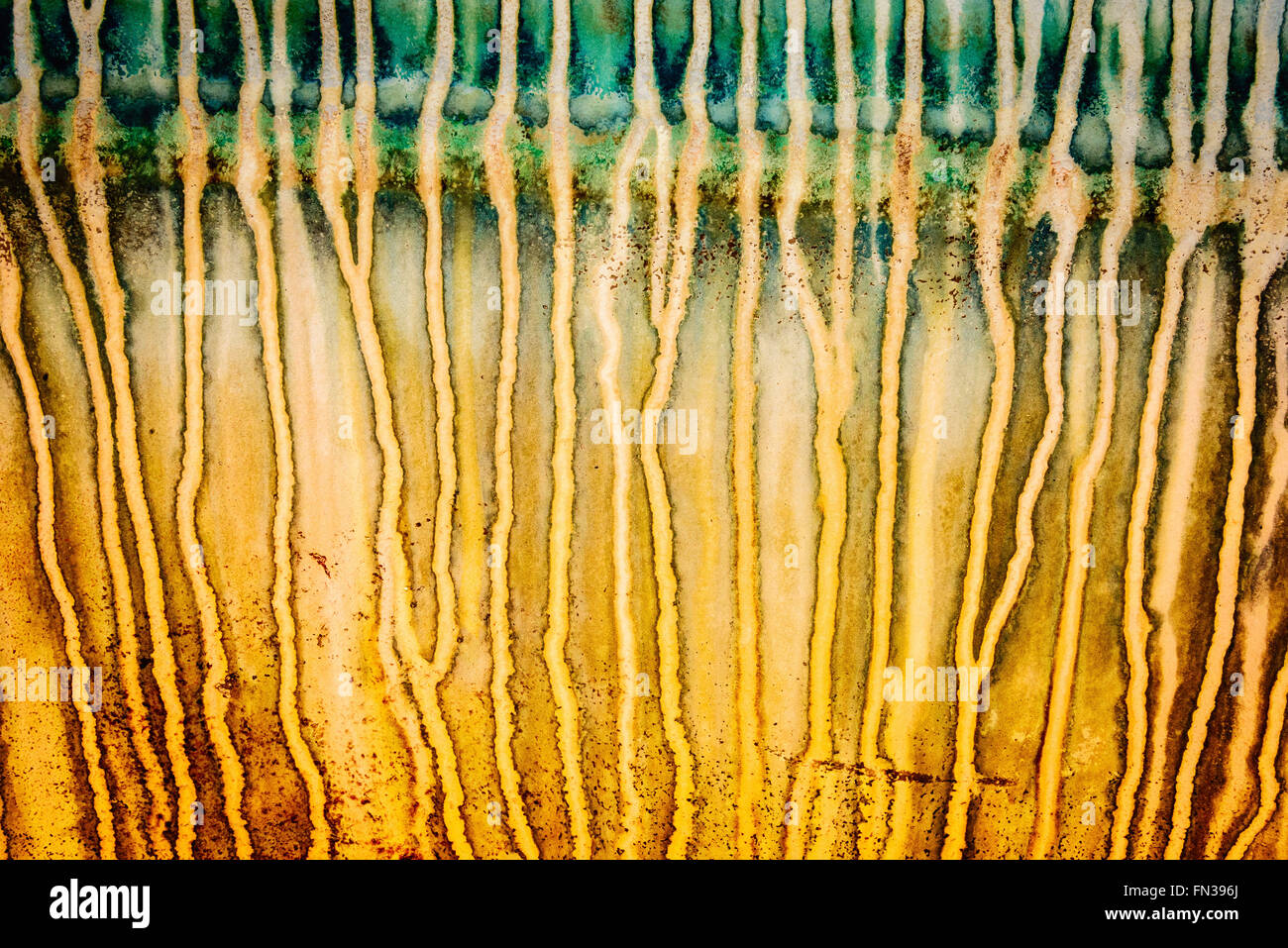 Des modèles d'érosion sur les coques de bateaux disponibles, Antigua Slipway, English Harbour, Antigua Banque D'Images