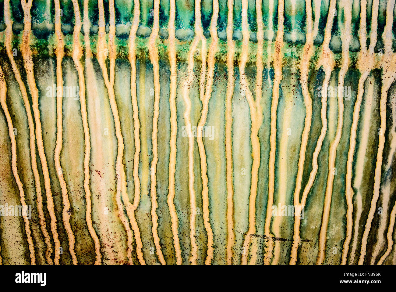 Des modèles d'érosion sur les coques de bateaux disponibles, Antigua Slipway, English Harbour, Antigua Banque D'Images