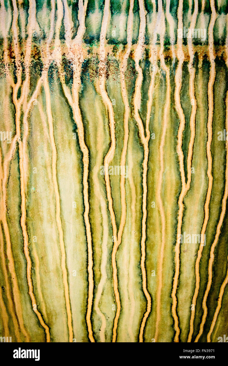 Des modèles d'érosion sur les coques de bateaux disponibles, Antigua Slipway, English Harbour, Antigua Banque D'Images