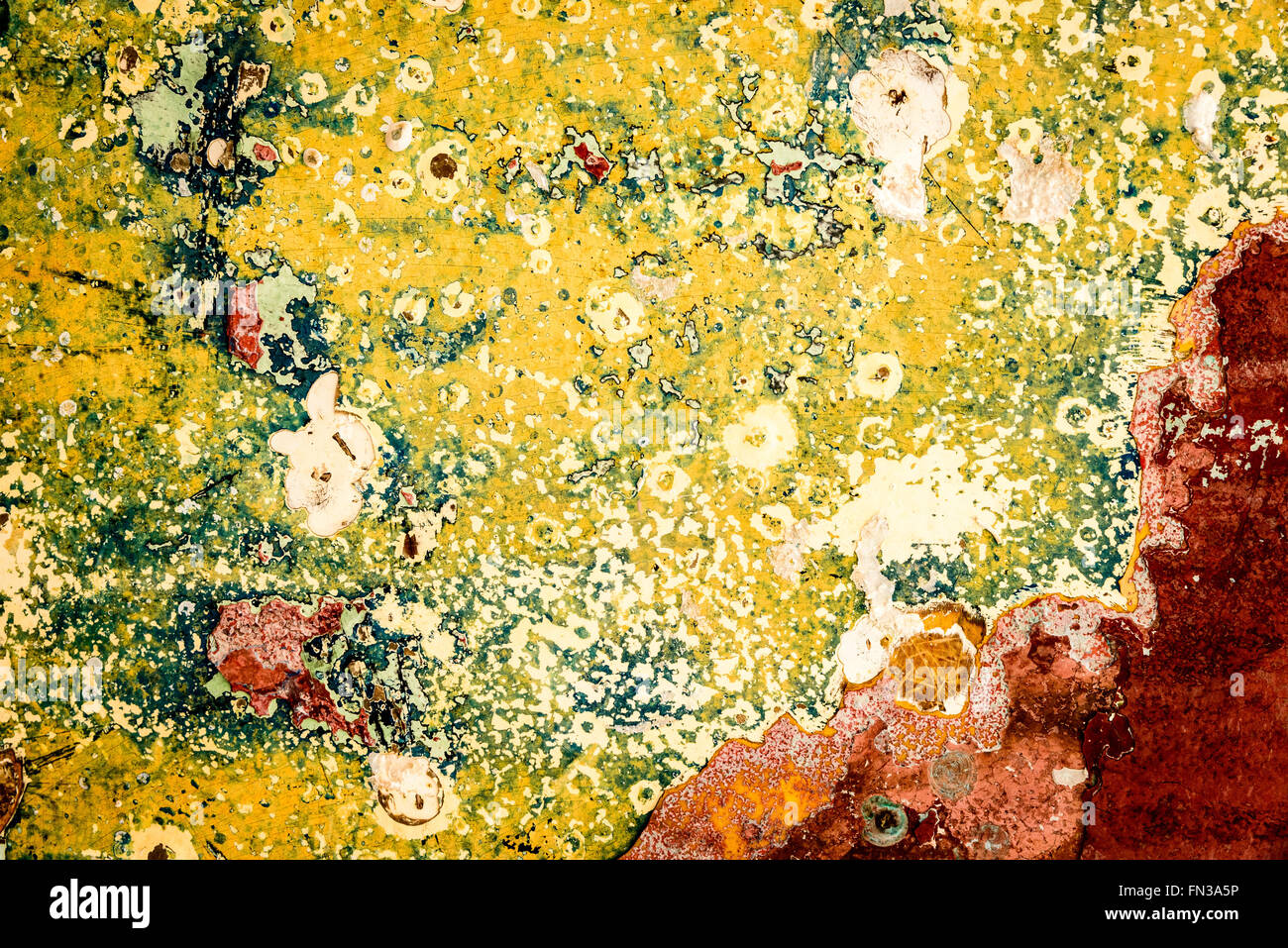 Des modèles d'érosion sur les coques de bateaux disponibles, Antigua Slipway, English Harbour, Antigua Banque D'Images