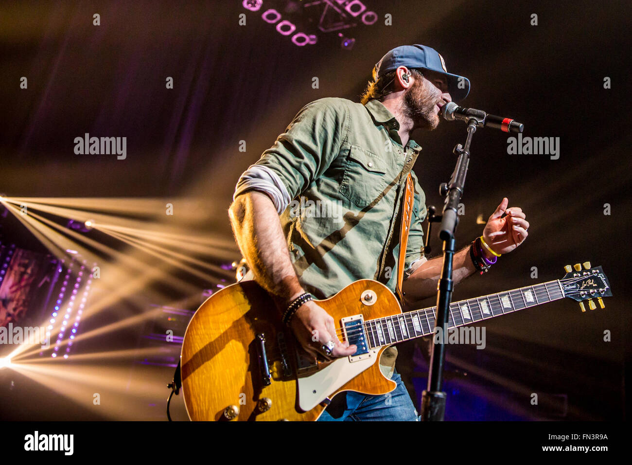 Detroit, Michigan, USA. 10 Mar, 2016. CANAAN SMITH sur la Jammin Pour Joseph événement de bienfaisance au Fillmore à Detroit, MI le 10 mars 2016 © Marc Nader/ZUMA/Alamy Fil Live News Banque D'Images