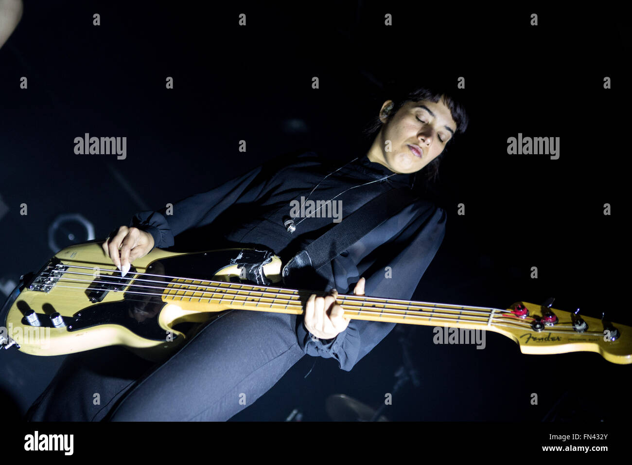 Milan, Italie. 13 mars, 2016. sauvages en concert à Magazzini generali crédit : milan roberto finizio/ alamy live news Banque D'Images