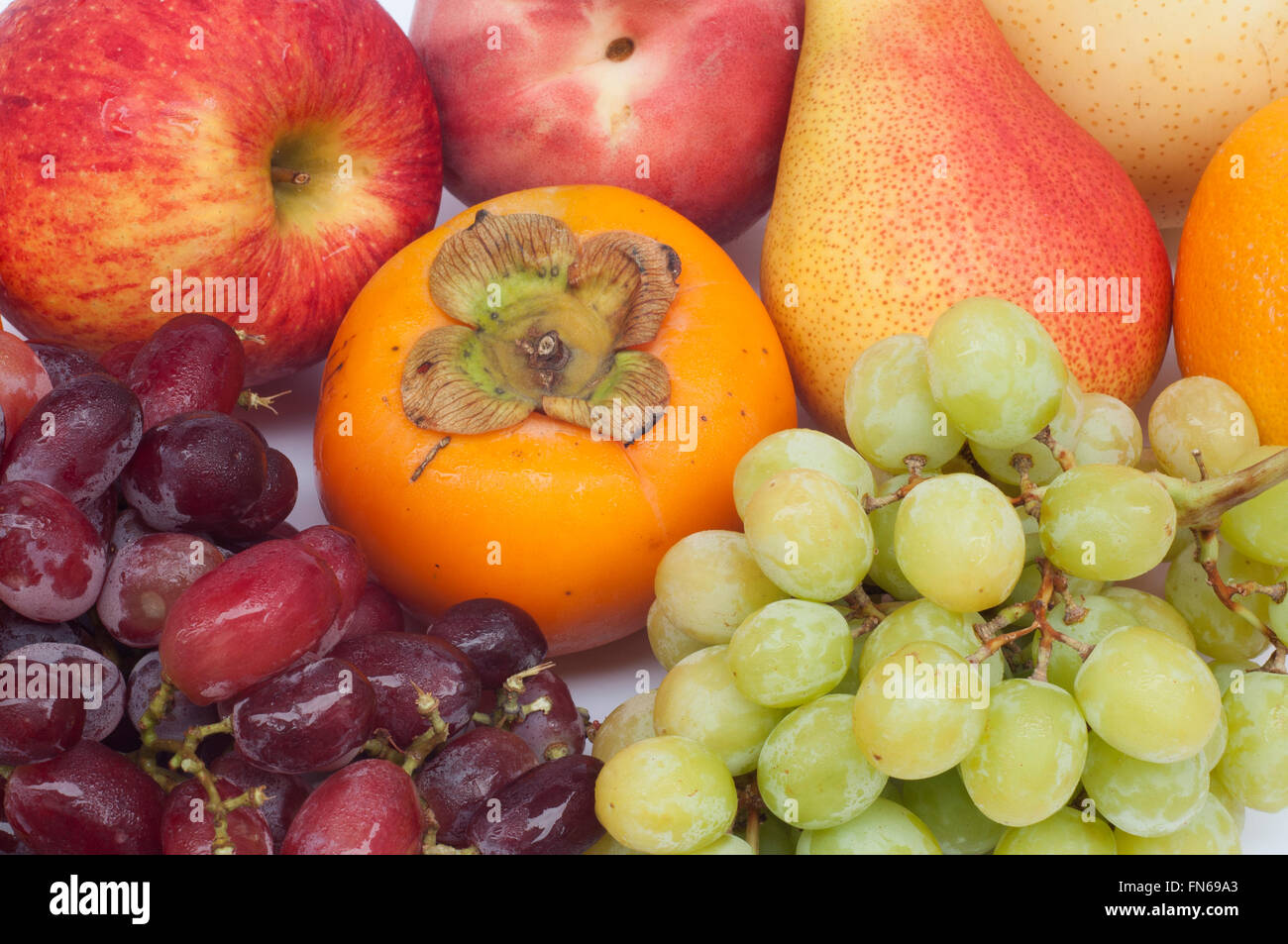 Frais et coloré de fruits mûrs. Banque D'Images
