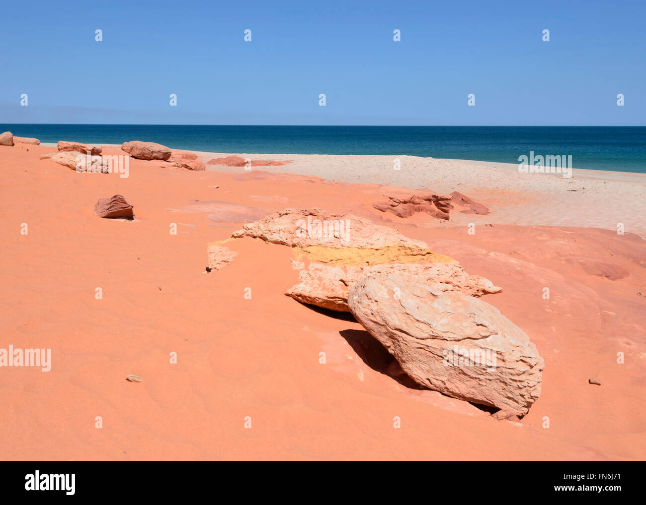 Cape Leveque, péninsule Dampier, région de Kimberley, en Australie occidentale, WA, Australia Banque D'Images