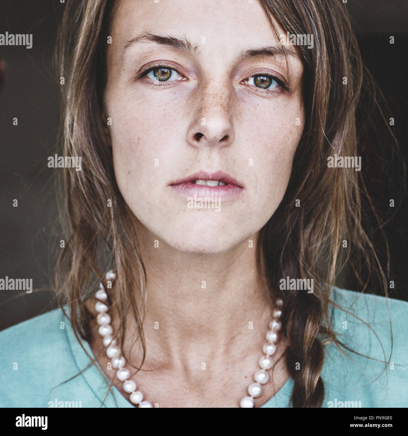 Portrait de femme Banque D'Images