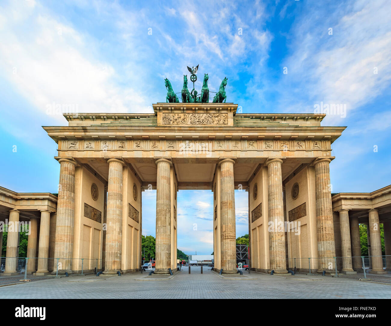 Porte de Brandebourg, Berlin, Allemagne Banque D'Images