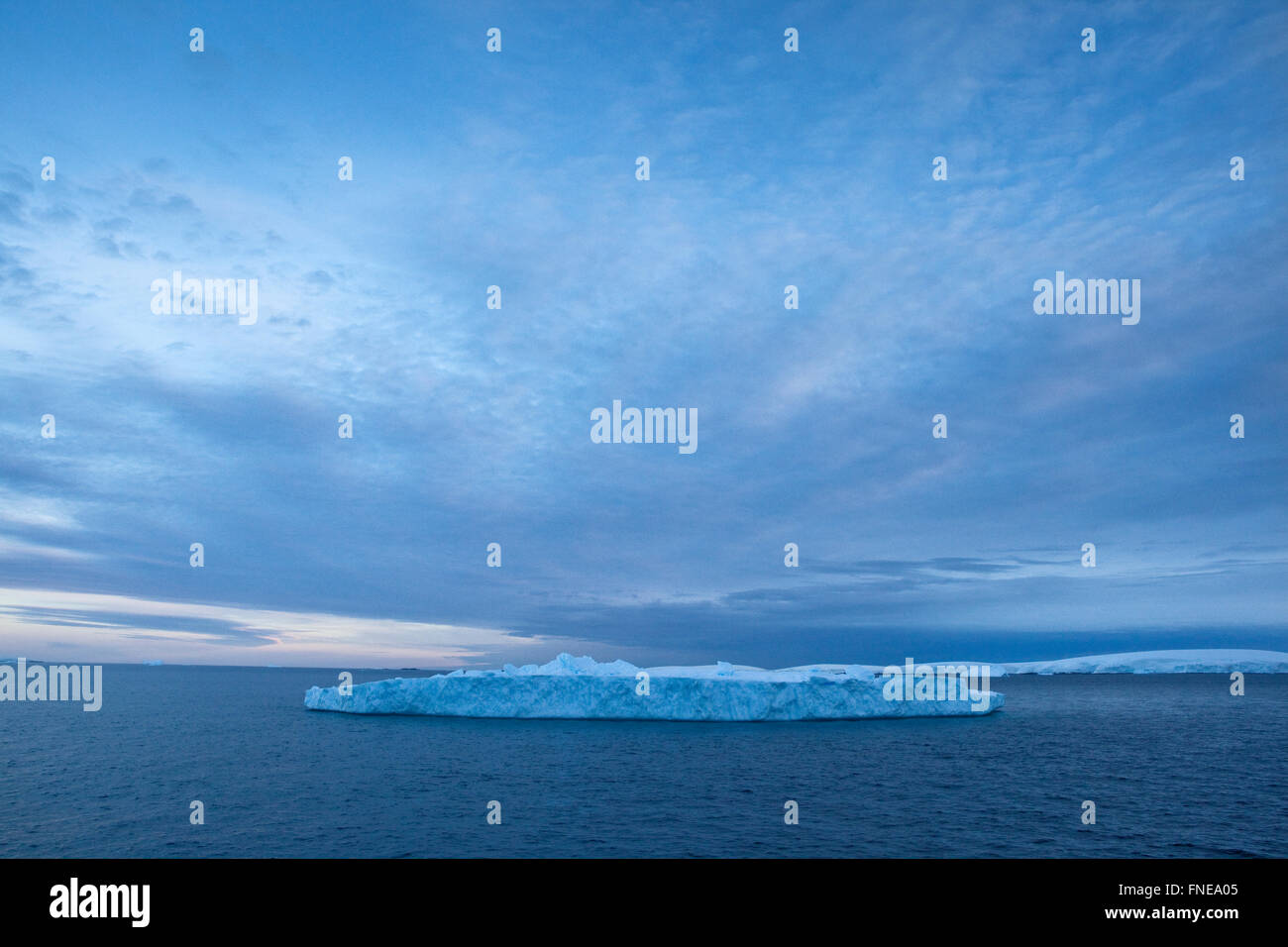 Iceberg, Péninsule Antarctique, l'Antarctique Banque D'Images