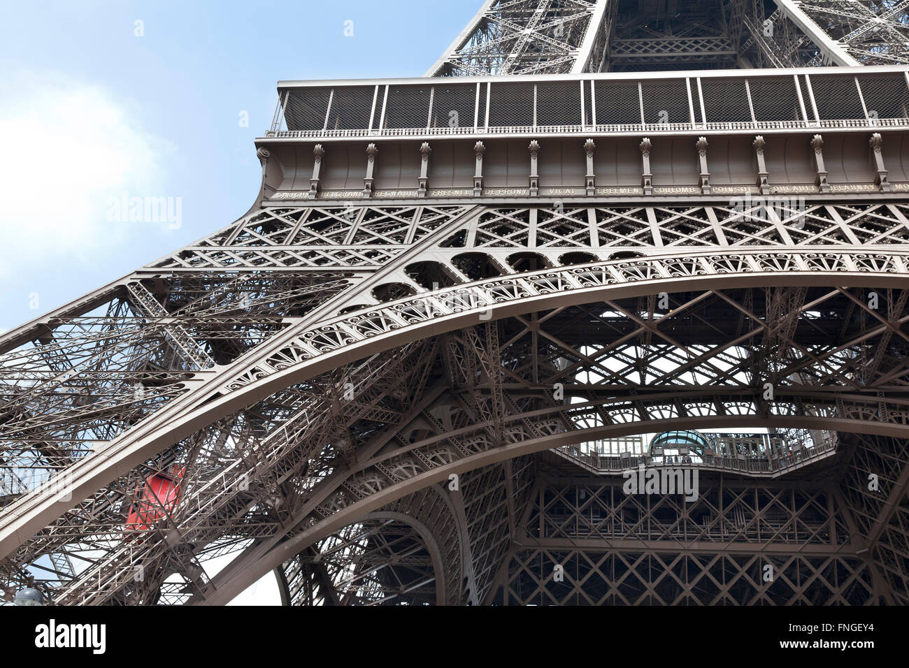 Tour Eiffel tower Paris France Banque D'Images