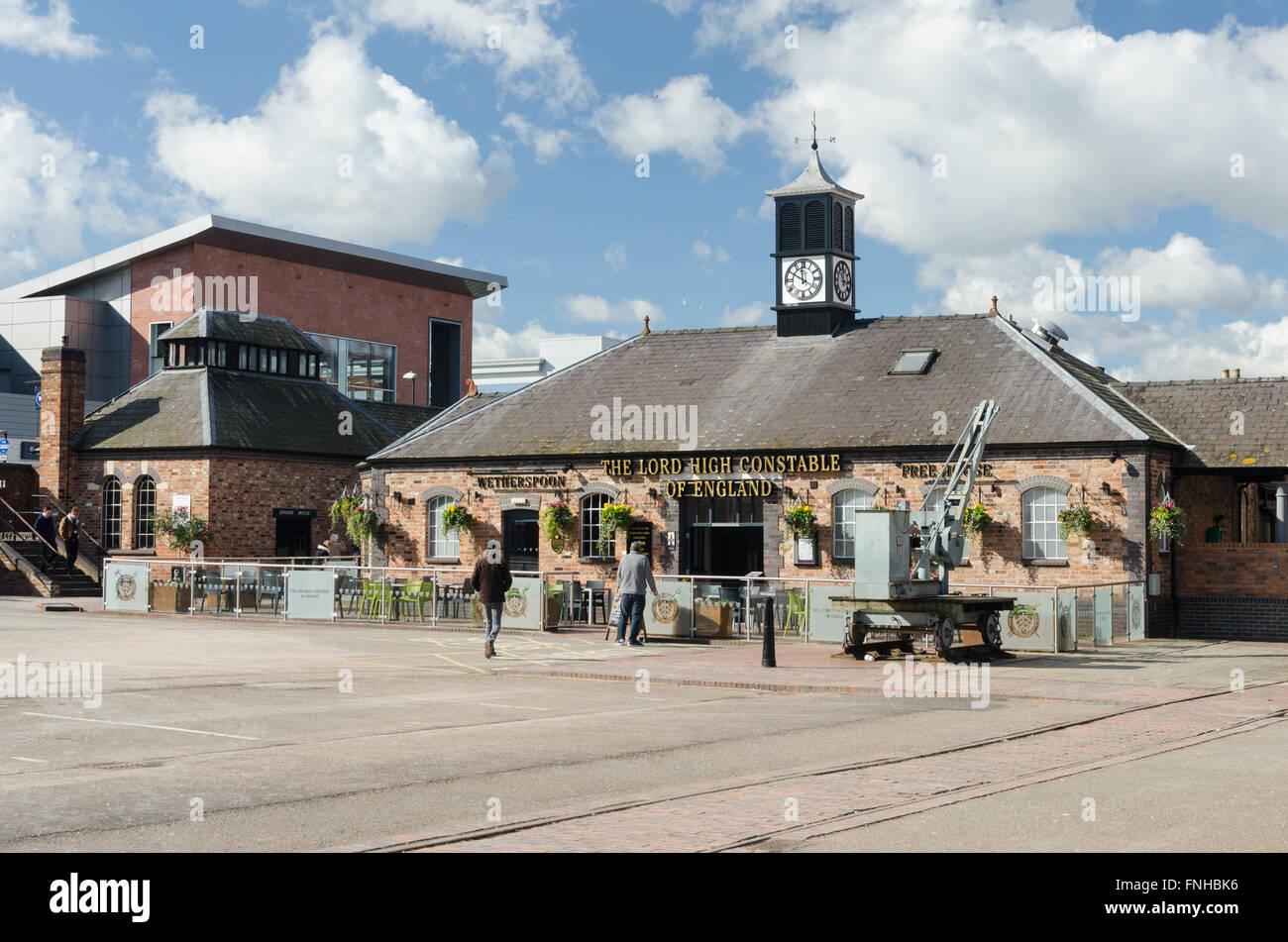 Lord High Constable of England public house à Gloucester Docks Banque D'Images