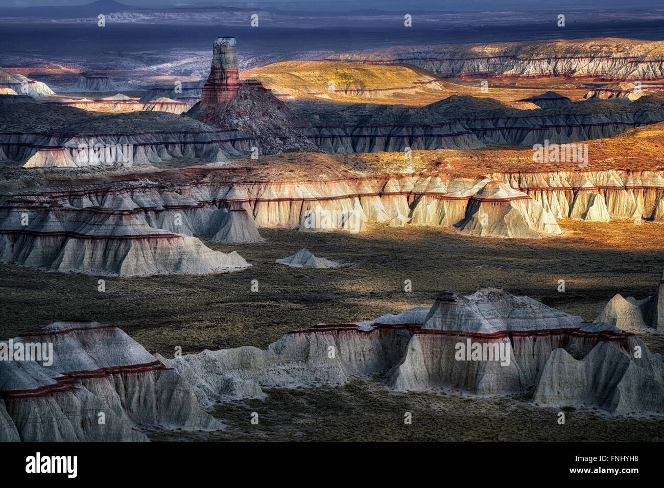 Ha Ho No Geh Canyon, Arizona, les terres Hopis Banque D'Images