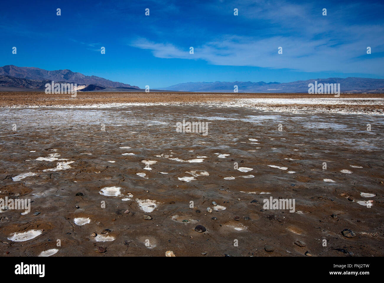 Devil's Golf Course Salt Flats, Death Valley National Park, California, United States of America Banque D'Images