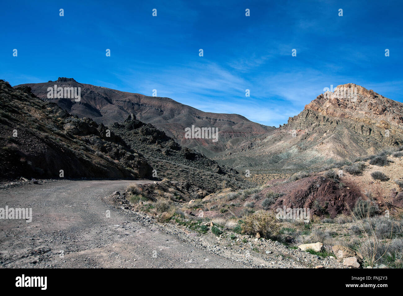 Titus Canyon Road, Death Valley National Park, California, United States of America Banque D'Images