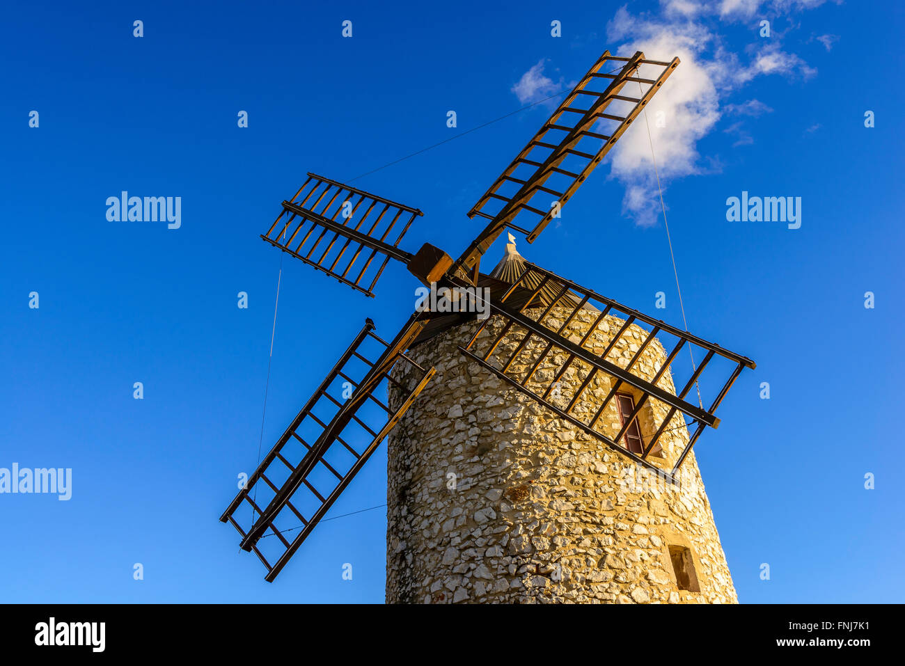 Moulin d'Allauch, BDR, PACA, France,13 Banque D'Images