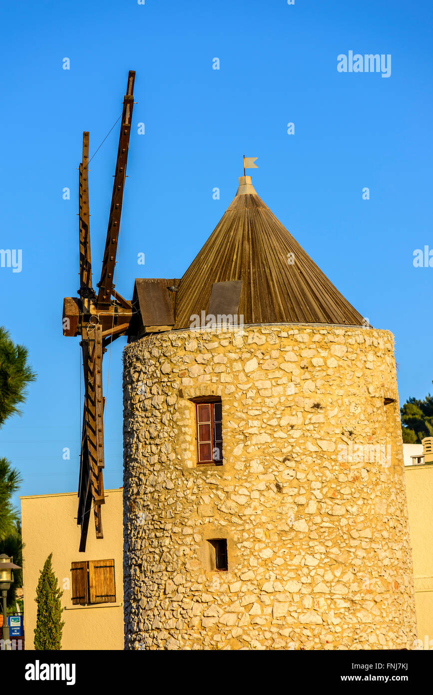 Moulin d'Allauch, BDR, PACA, France,13 Banque D'Images