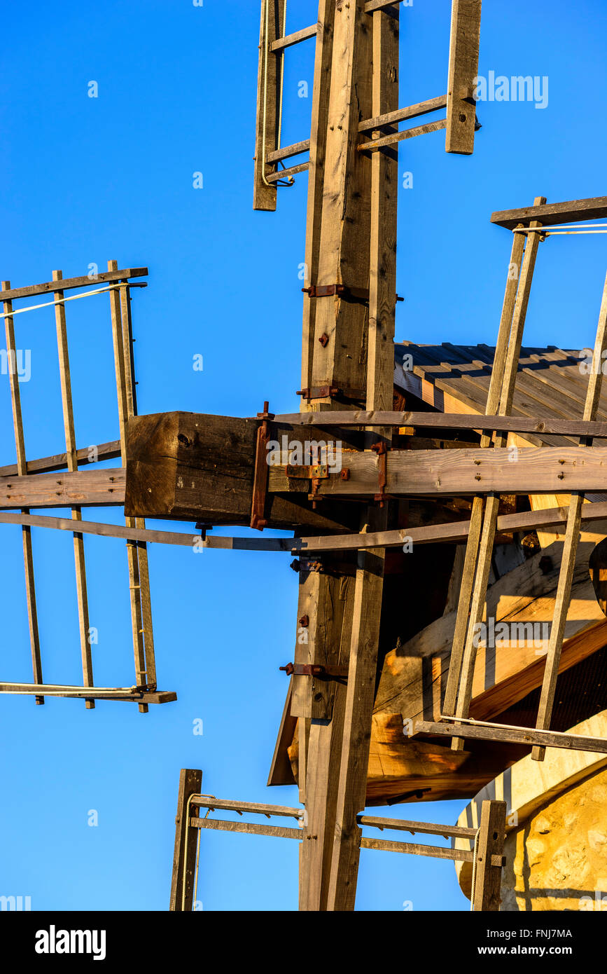 Moulin d'Allauch, BDR, PACA, France,13 Banque D'Images