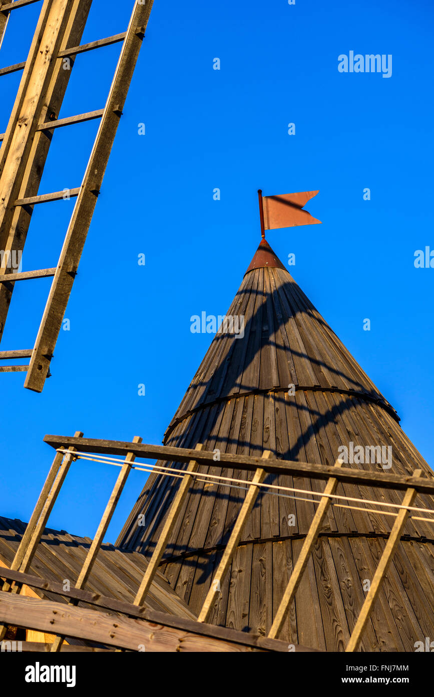 Moulin d'Allauch, BDR, PACA, France,13 Banque D'Images